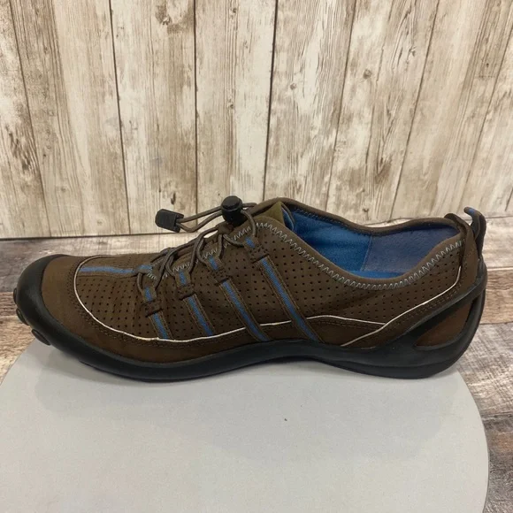 Privo by Clarks Womens Brown & BlueSlip On Casual Comfort Walking Shoes 8.5 M - Picture 10 of 16